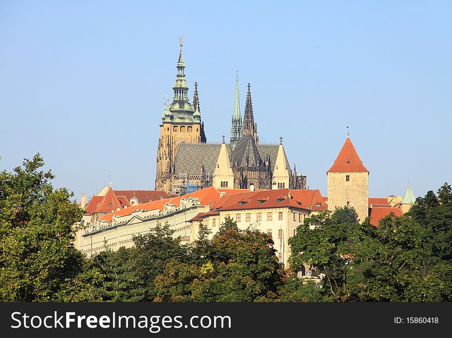 Prague gothic Castle