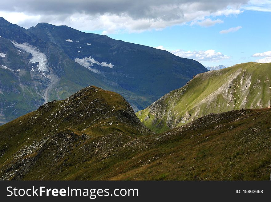 Mountain Landscape In The Alpes