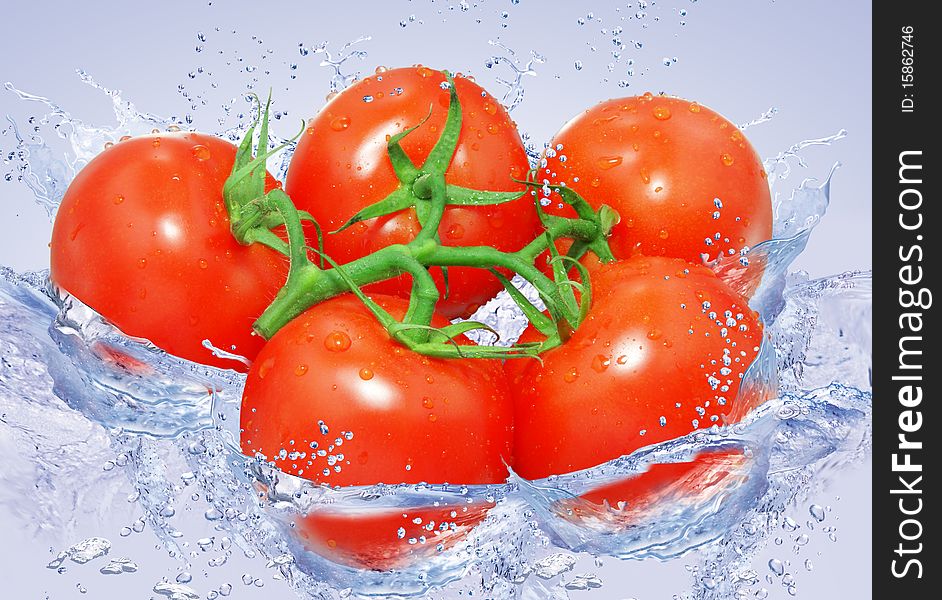 Tomatoes In Water