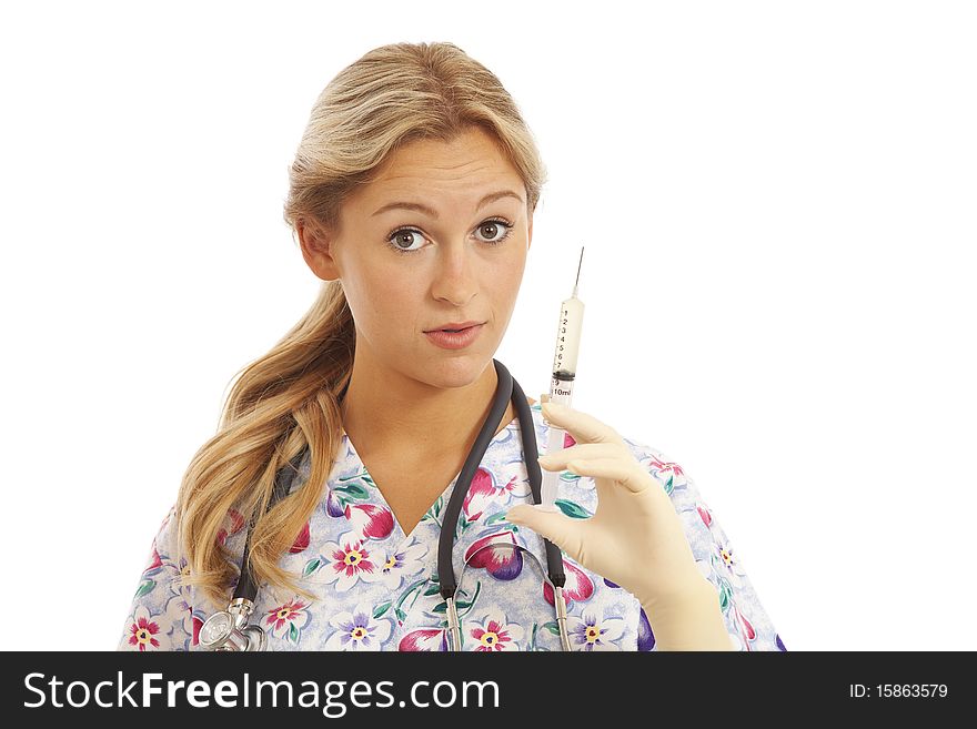 Portrait Of Young Nurse