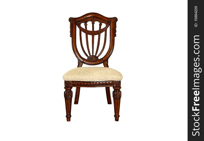 Wooden Ornate Chair