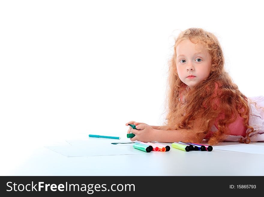 Drawing On A Floor