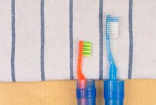 Travel Tooth Brush Royalty Free Stock Photo Travel Tooth Brush Royalty Free Stock Photo