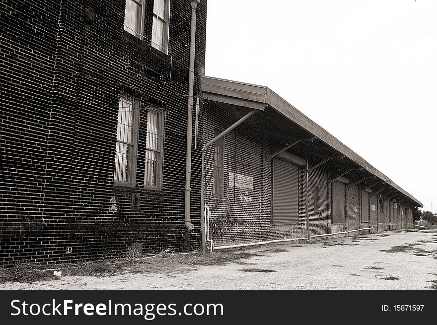 Building built in the twenties has be abandoned to fend for itself in the harsh environment of Florida weather. Building built in the twenties has be abandoned to fend for itself in the harsh environment of Florida weather.