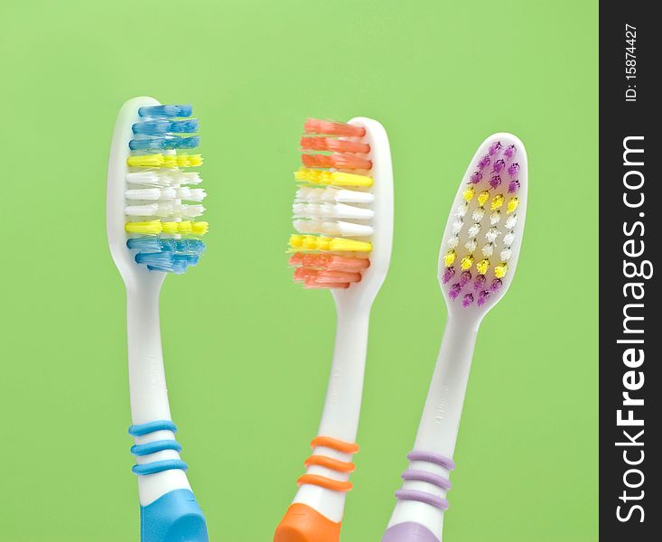 Colourful Toothbrushes