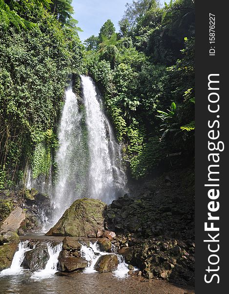 Water fall close to Solo, Indonesia. Water fall close to Solo, Indonesia.