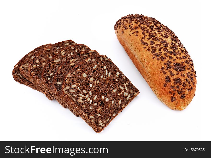 Bread with sesame seeds