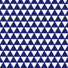 Blue Triangle Mosaic Royalty Free Stock Images Blue Triangle Mosaic Royalty Free Stock Images
