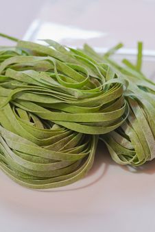 Green Colored Pasta Royalty Free Stock Images Green Colored Pasta Royalty Free Stock Images