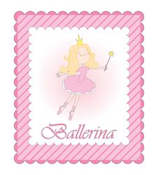 Ballerina Pink Card Stock Photos
