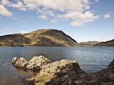 Lake District Cumbria Mountain View Stock Image Lake District Cumbria Mountain View Stock Image