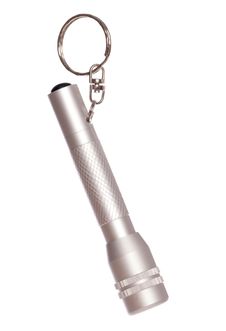 Silver Torch Keyring Royalty Free Stock Images