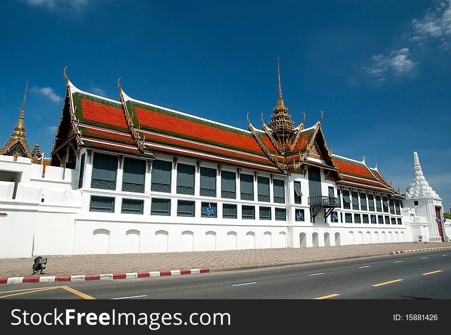 Pavilion  Or Measure Wat Phra Kaew.