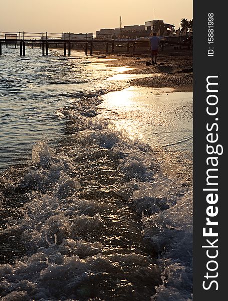 Sunset On The Beach