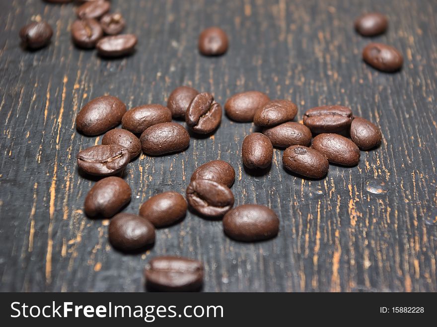 Coffee grunge background