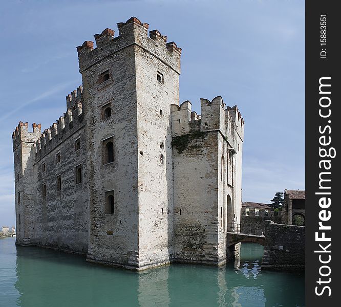 Castle Sirmione in Italy