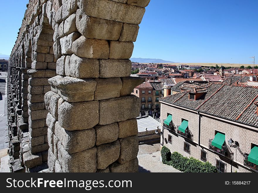 Roman Aqueduct at Segovia