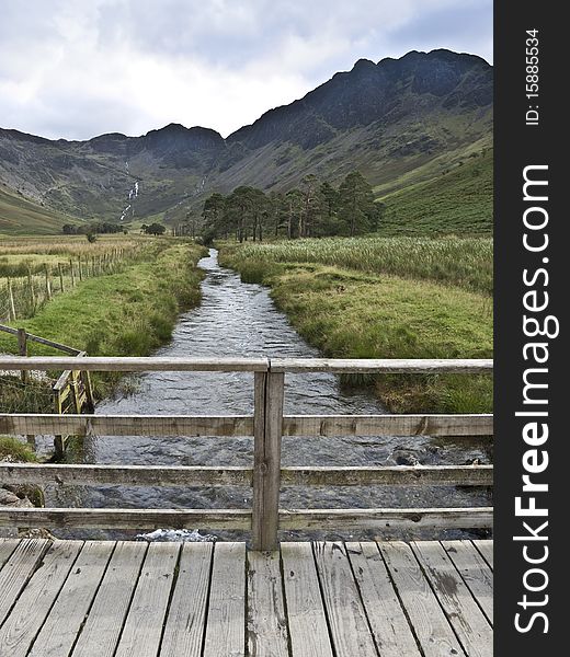 Buttermere Lake District Cumbria Mountain View