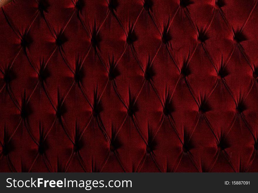 Red abstract background in interior