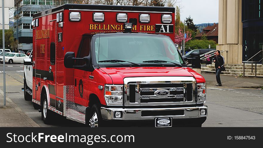 2015 Ford E350 Ambulance: Bellingham Fire EMS A1