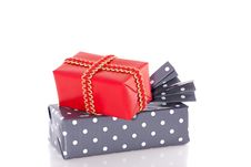 Cheerful Gifts Stock Image