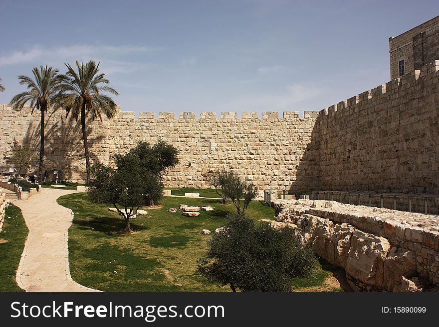 Jerusalem old city, wall, Israel