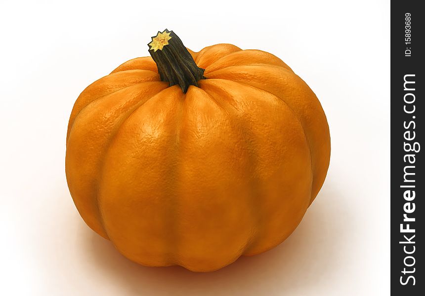 3D Pumpkin