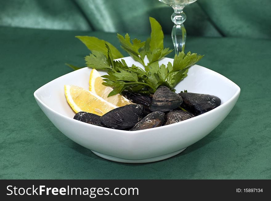 Plate Of Mussels