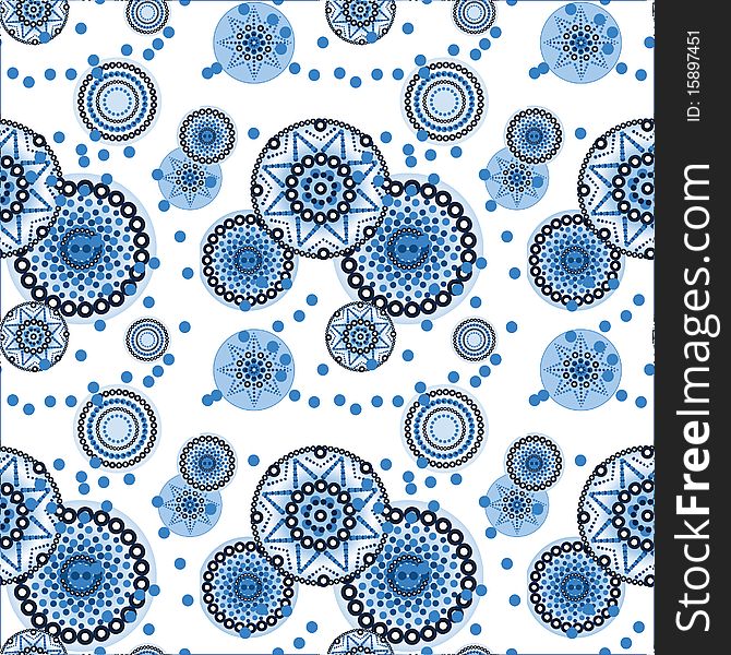 New background, beautiful snowflakes on a blue background, seamless pattern. New background, beautiful snowflakes on a blue background, seamless pattern.