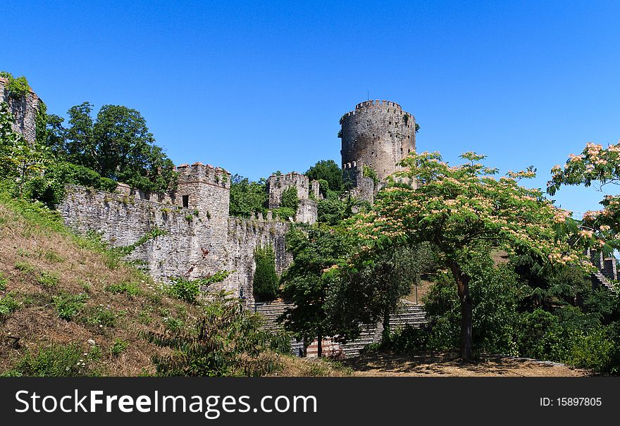 Old Fortress in Istanbul, Turkey