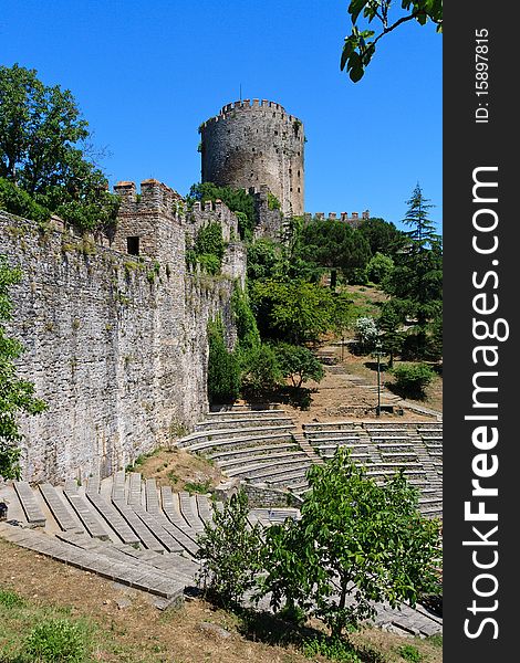 Old Fortress in Istanbul, Turkey