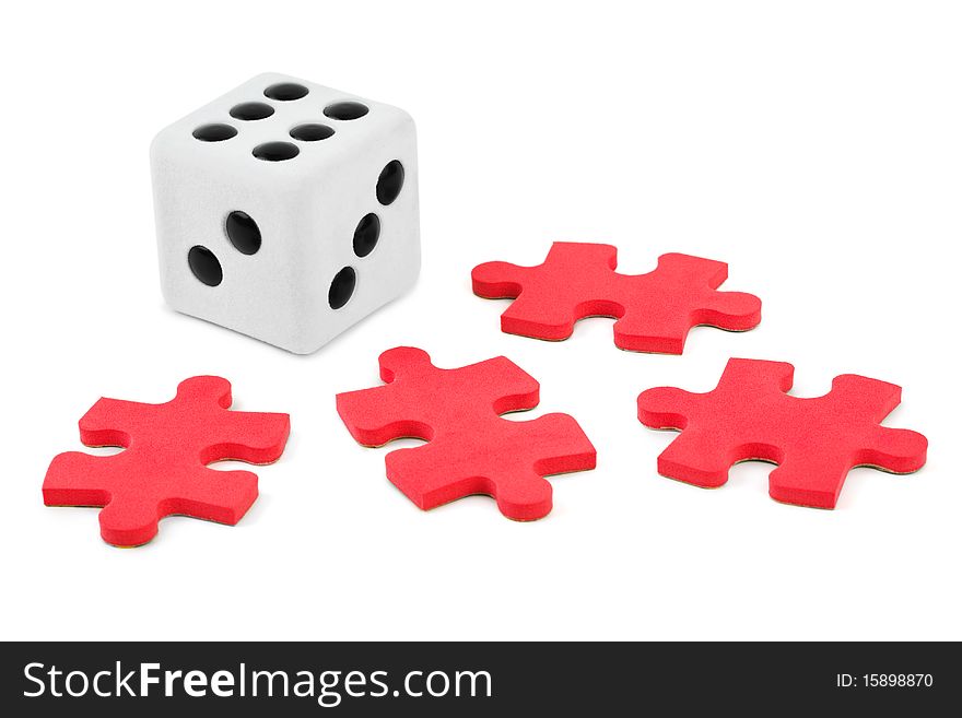 Dice and puzzle