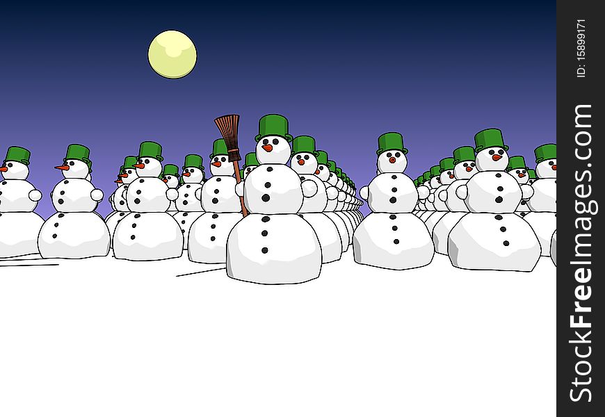 Snowmans Army Day