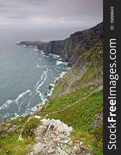 View of Coast near Valencia Island, Ireland