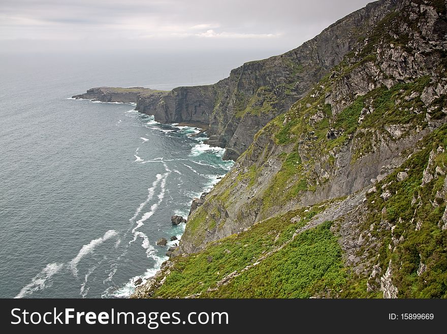 View of Coast near Valencia Island, Ireland