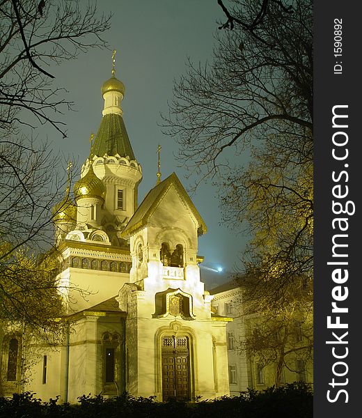 Church In The Evening