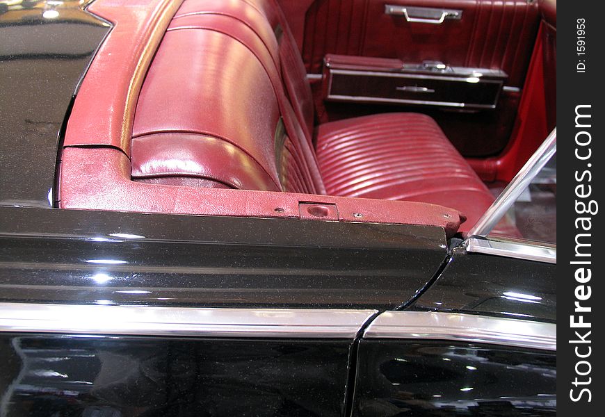 Part of a american classical car. Part of a american classical car.