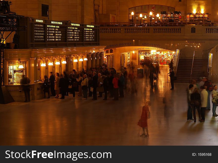 Grand central station in NYC