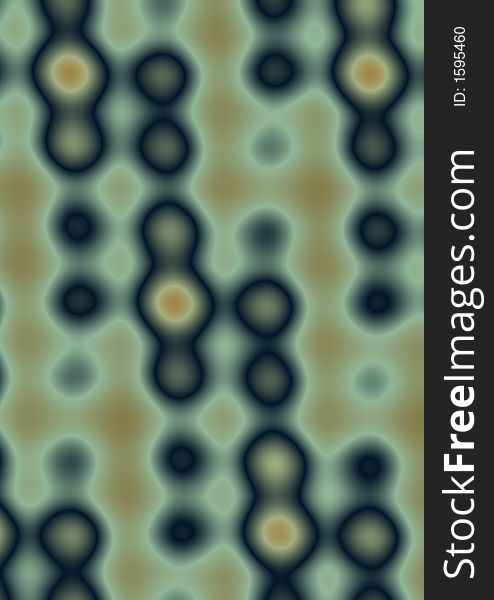 Computer generated background of abstract green circles. Computer generated background of abstract green circles