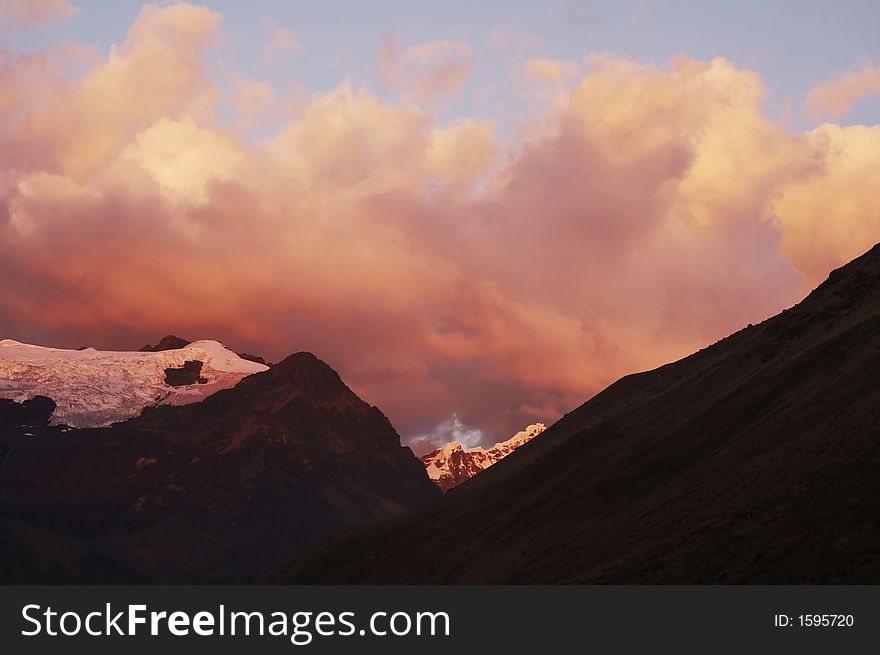 Sunset In The Cordilleras