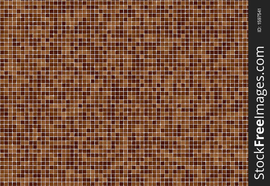 Brown MosaÃ¯c Tiles