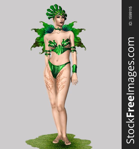 Fantasy figure for your artistic creations. Fantasy figure for your artistic creations