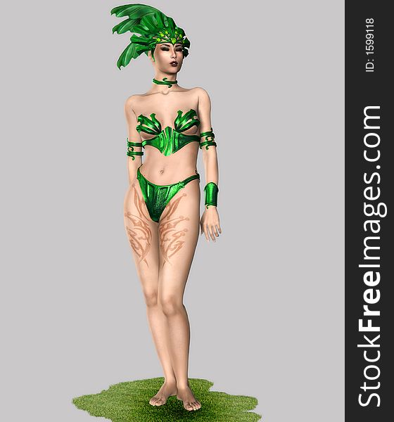 Fantasy figure for your artistic creations. Fantasy figure for your artistic creations