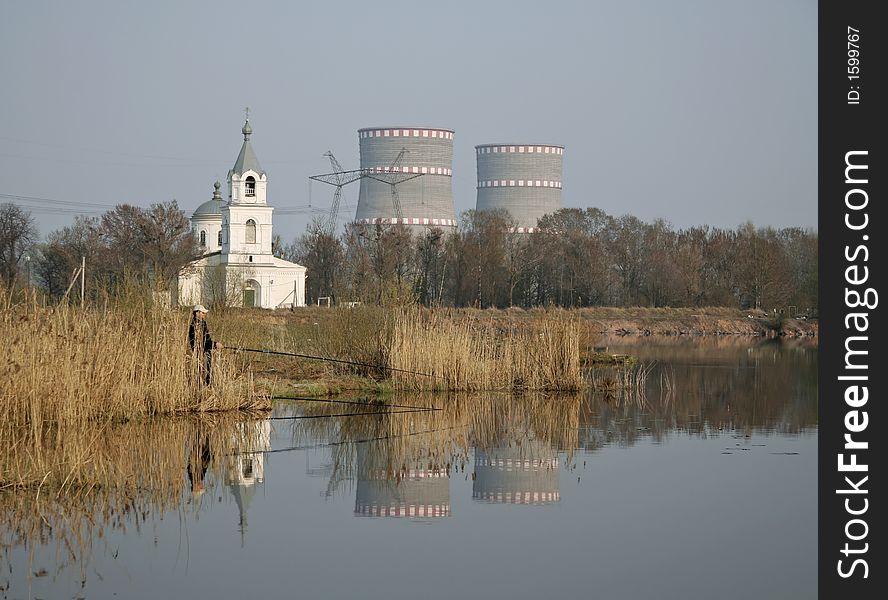 Peaceful nuclear power station, Russia.