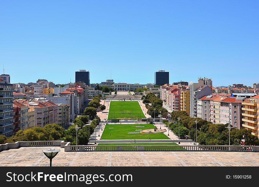 Landscape Of Lisboa, Portugal