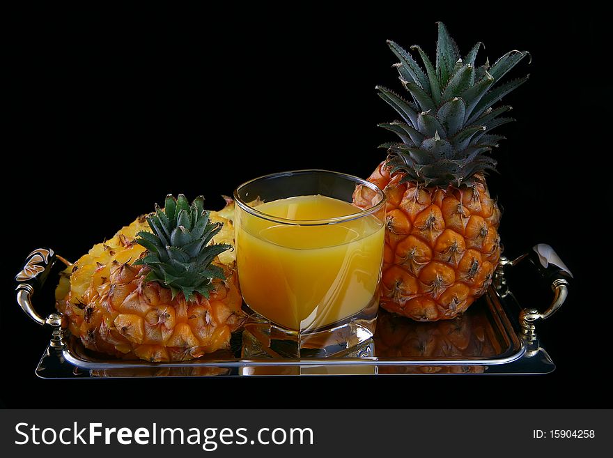 Pineapple Juice With Pineapple