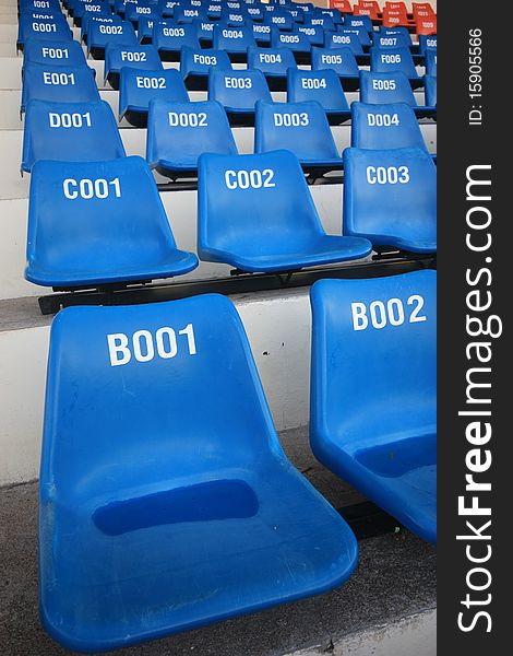 Seat for watch  some sport or football