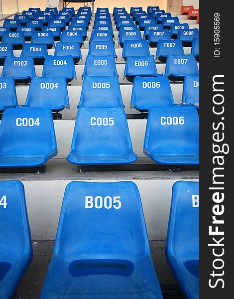 Seat for watch  some sport or football