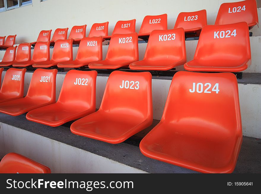 Seat for watch  some sport or football