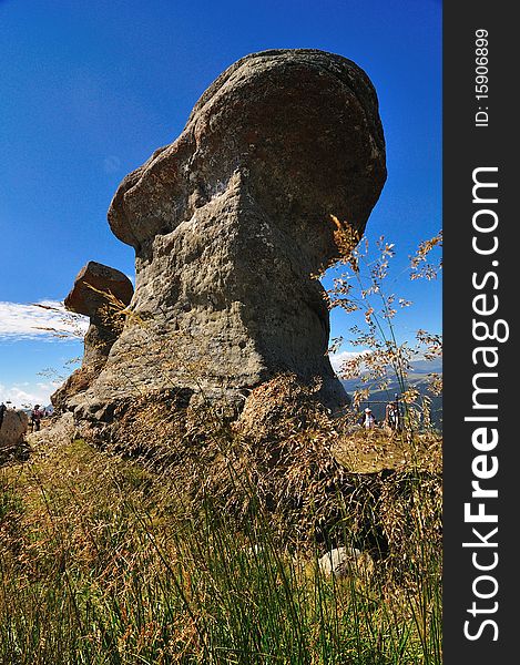 Babele rocks from Bucegi mountains, Romania